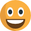 grinning
